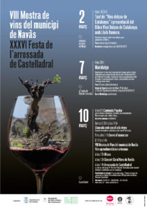 Disseny cartell VIII mostra de vins del Municipi de Navàs